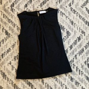 Calvin Klein Formal Black Sleeveless Top 8P